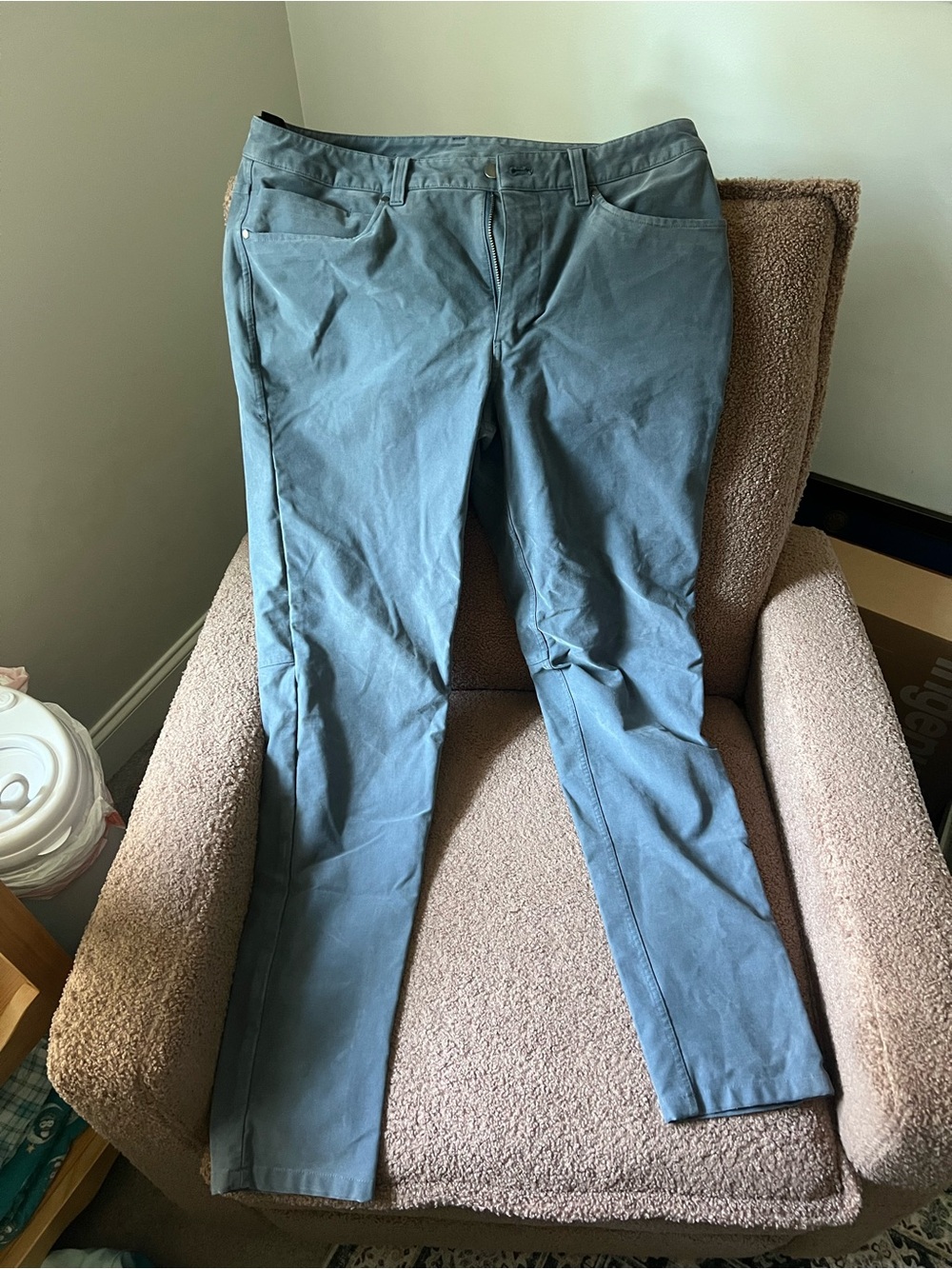 lululemon athletica Slate Blue Chino Pants